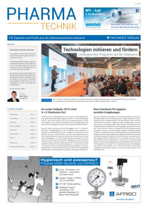 PHARMATECHNIK Pharma Technik Media Mediaunterlagen Mediadaten Fachmagazin Fachzeitschrift Zeitschrift Magazin Industrie Branche